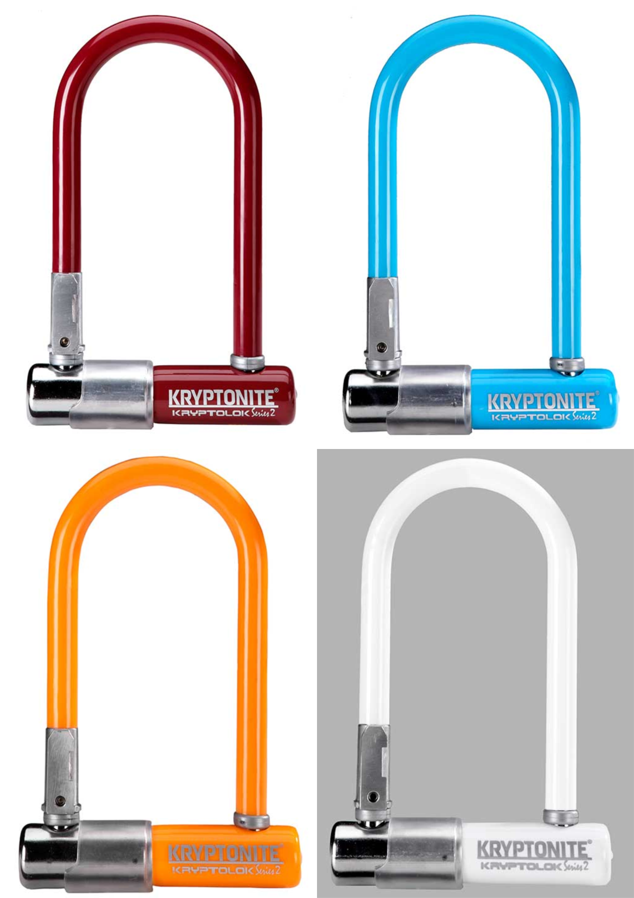 Kulcsos zár KRYPTONITE Kryptolok Mini-7 – Orange - Image 2