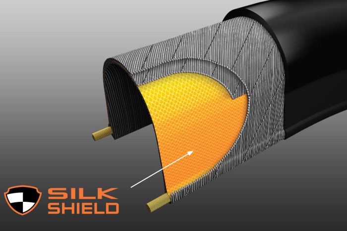 Külső Maxxis 700x35C OVERDRIVE EXCEL Silkshield/fényvisszaverős Drótperemes 590g - Image 2