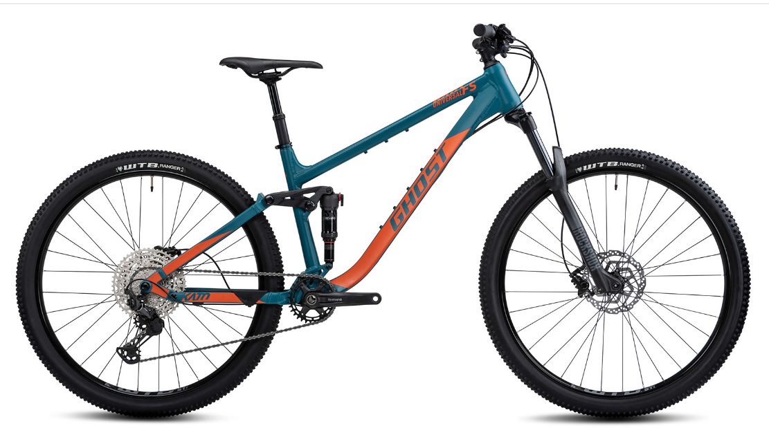 GHOST Kato FS Universal 27.5 Blue Grey/Orange Matt - S - Image 2