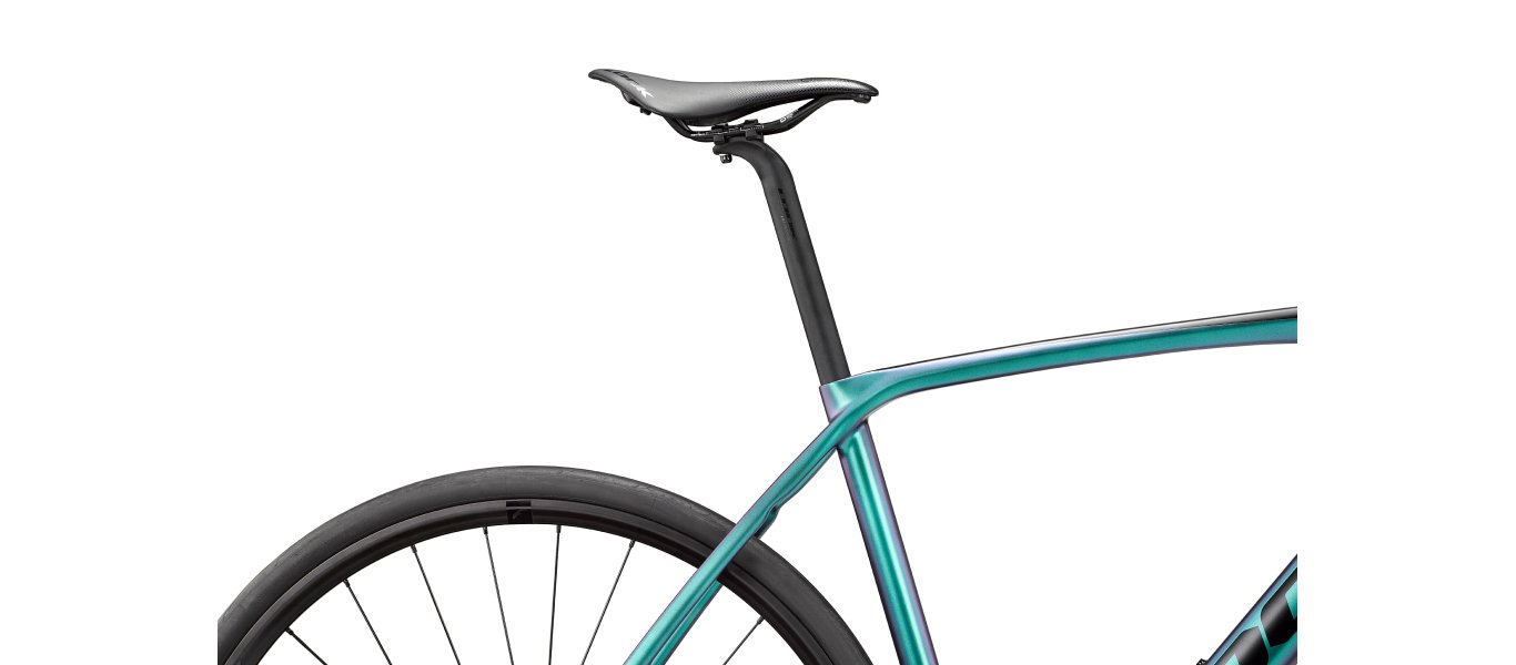 LOOK 765 Optimum 2 Disc Chameleon Green Blue Chorus 2X12 Fulcrum Racing 900 Wheel - S - Image 5