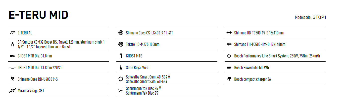 GHOST E-Teru Essential 27,5 MID B500 Grey/Blue - XS - Image 2