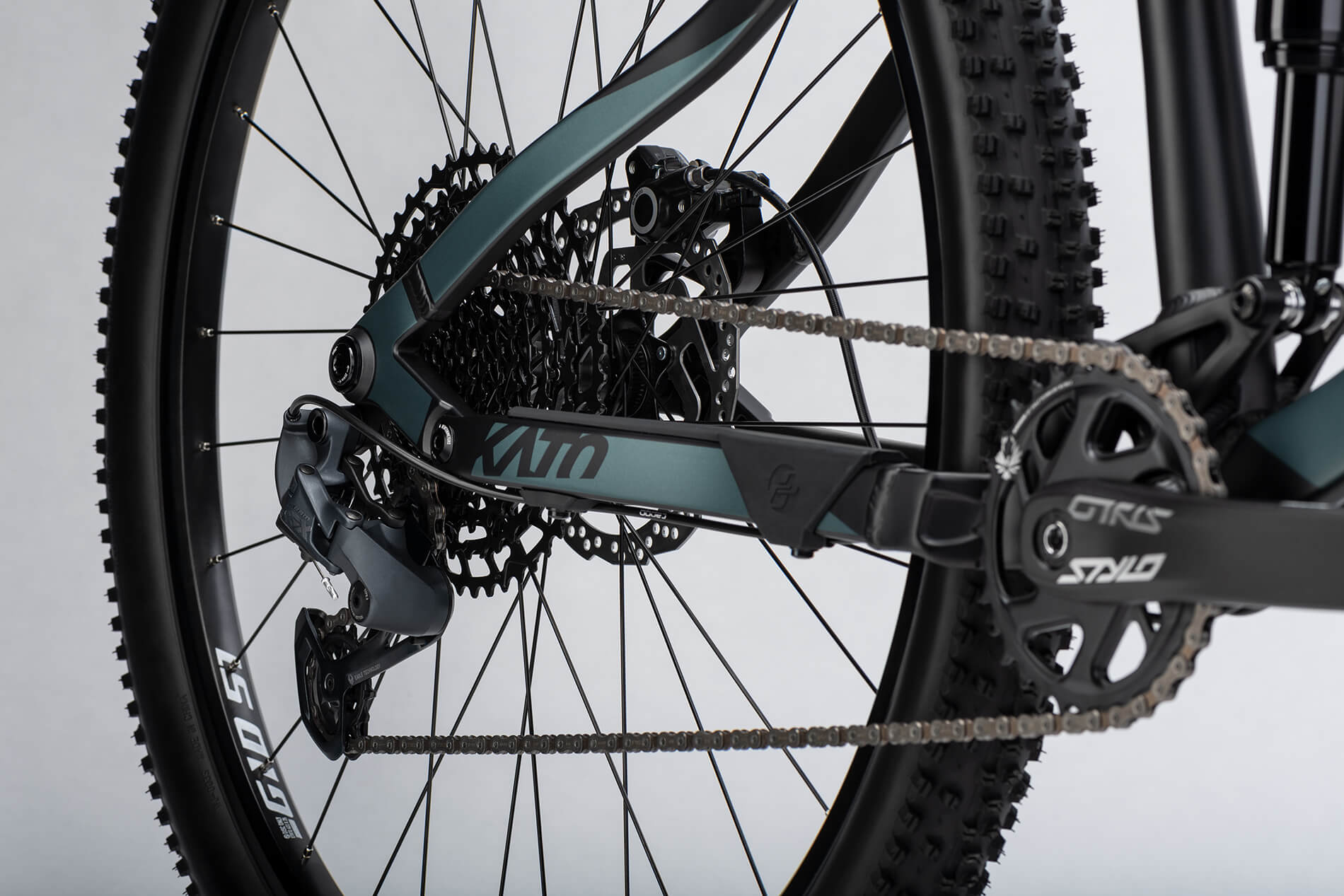 GHOST Kato FS Essential 29 Black/Green Matt - M - Image 4