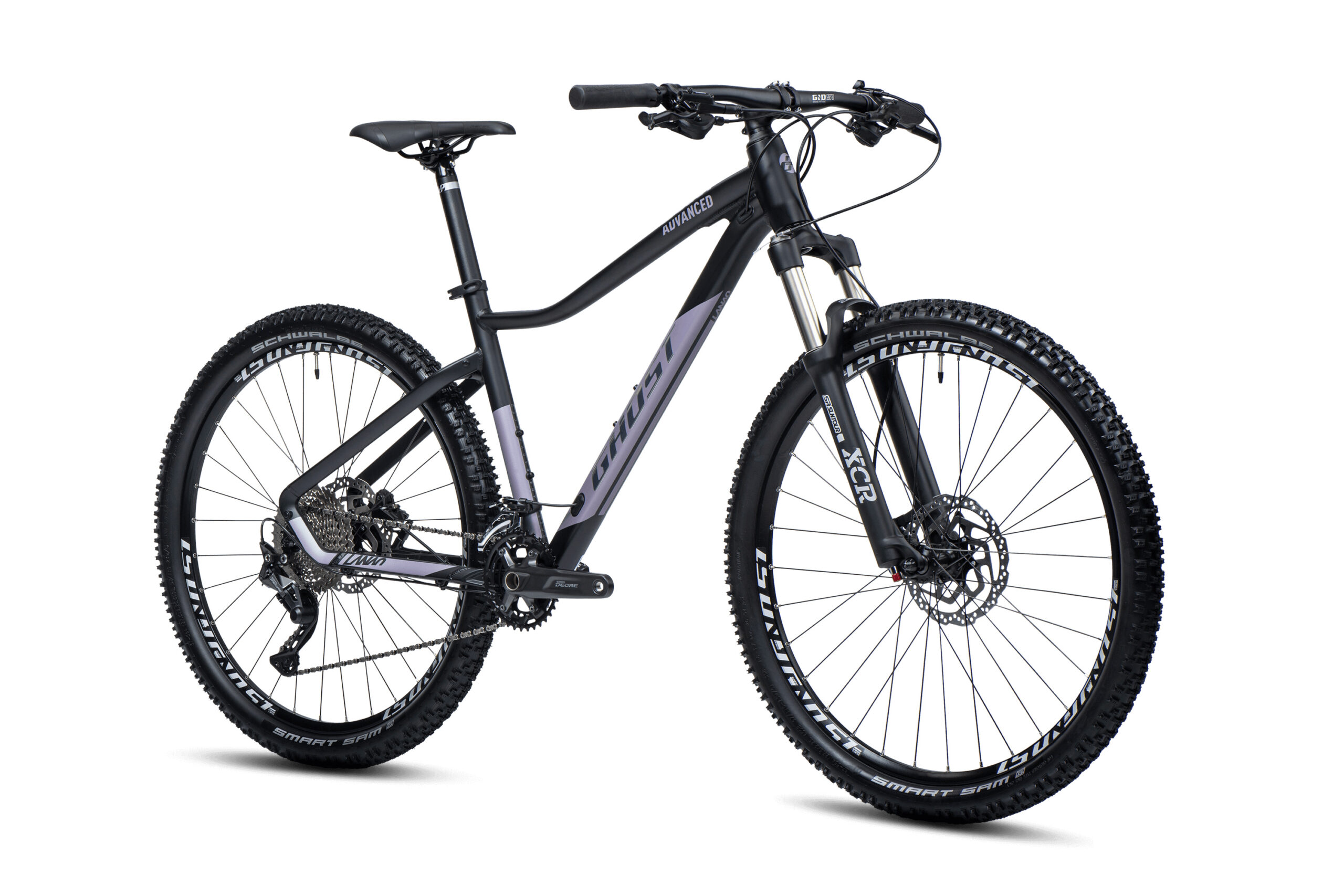 GHOST Lanao Advanced 27.5 Black/Pearl Purple Matt - XS - Image 2