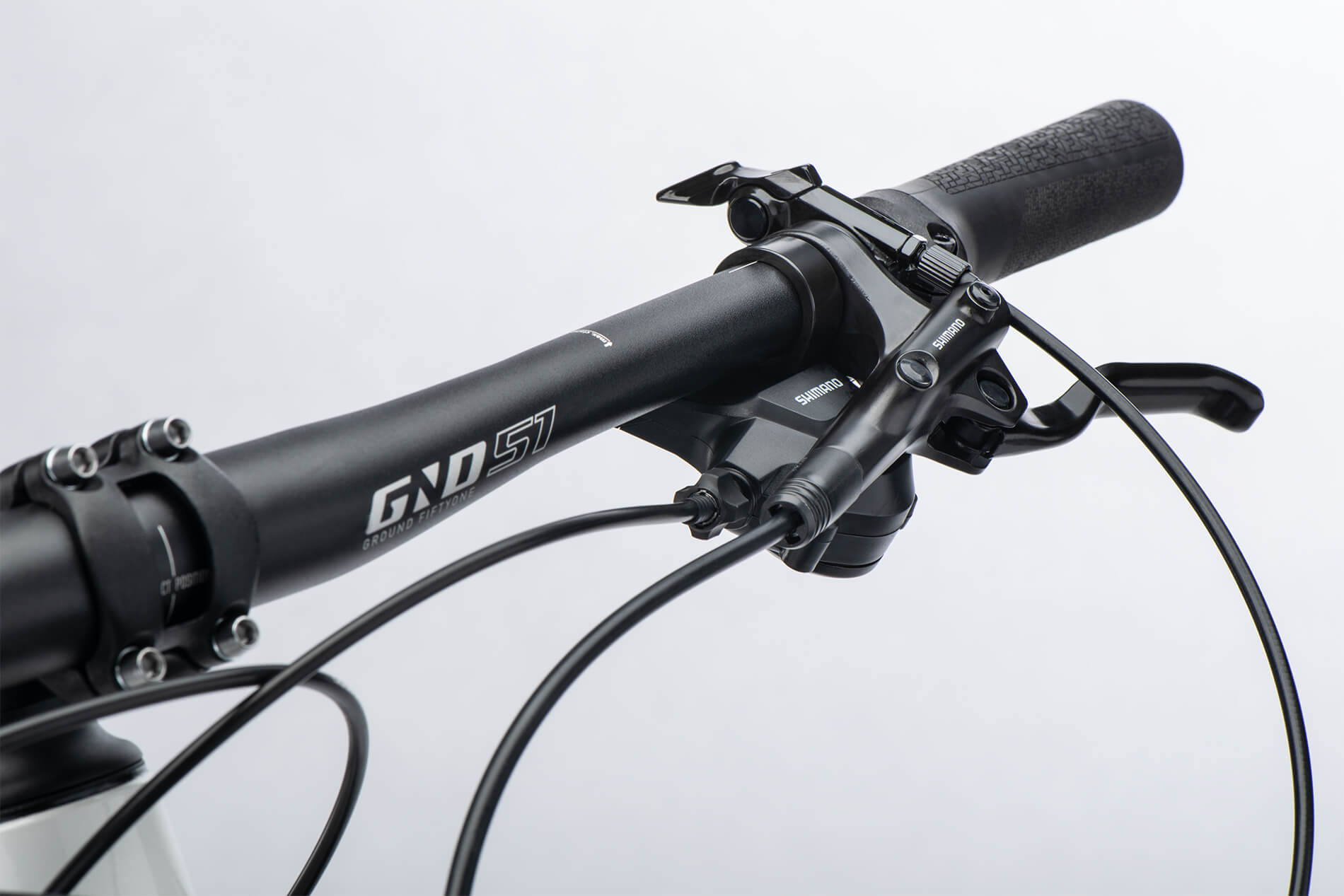 GHOST Lanao Essential 27.5 Pearl White/Metallic Green Gloss - XS - Image 4