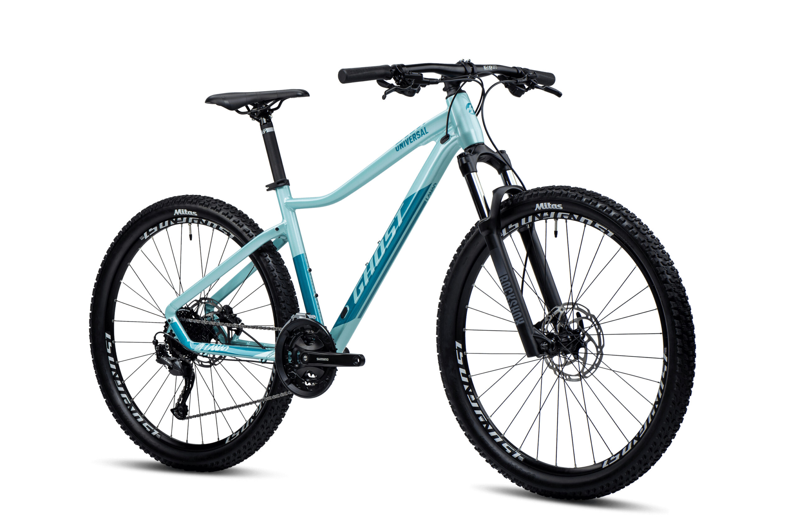 GHOST Lanao Universal 27.5 Pearl Mint/Metallic Azure Matt - XS - Image 2