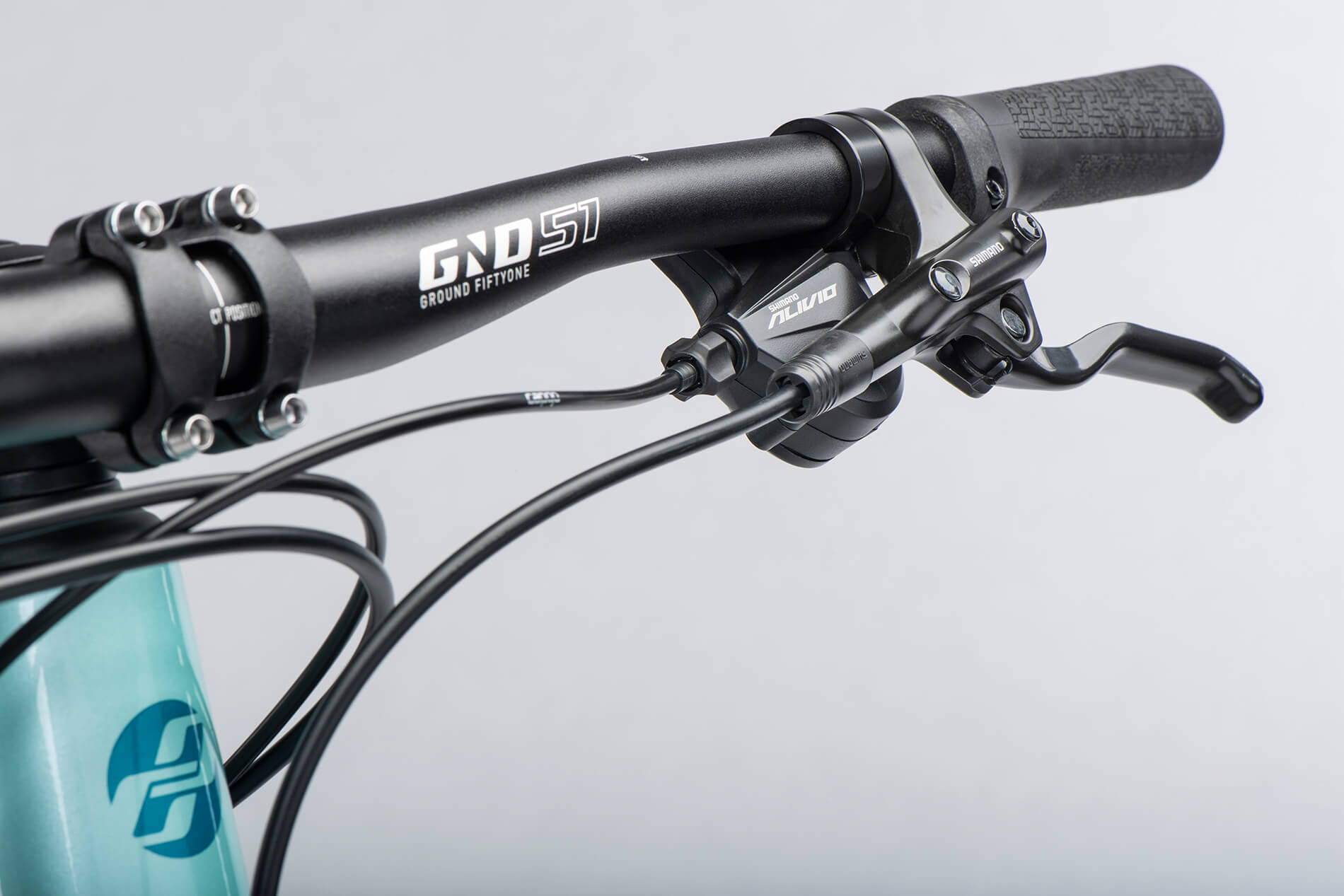 GHOST Lanao Universal 27.5 Pearl Mint/Metallic Azure Matt - XS - Image 3