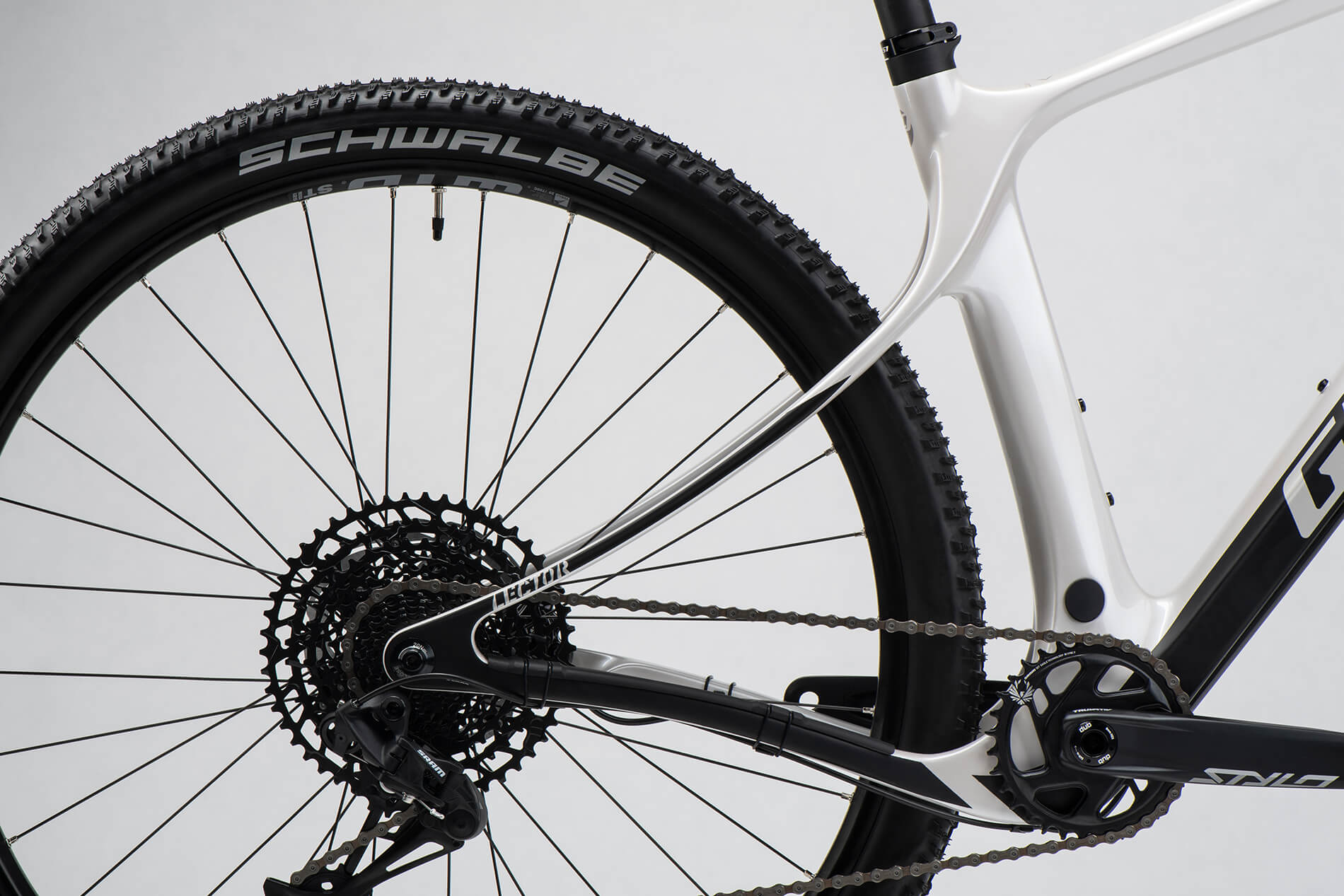 GHOST Lector Base Light Grey/Black Matt - XS - Image 6