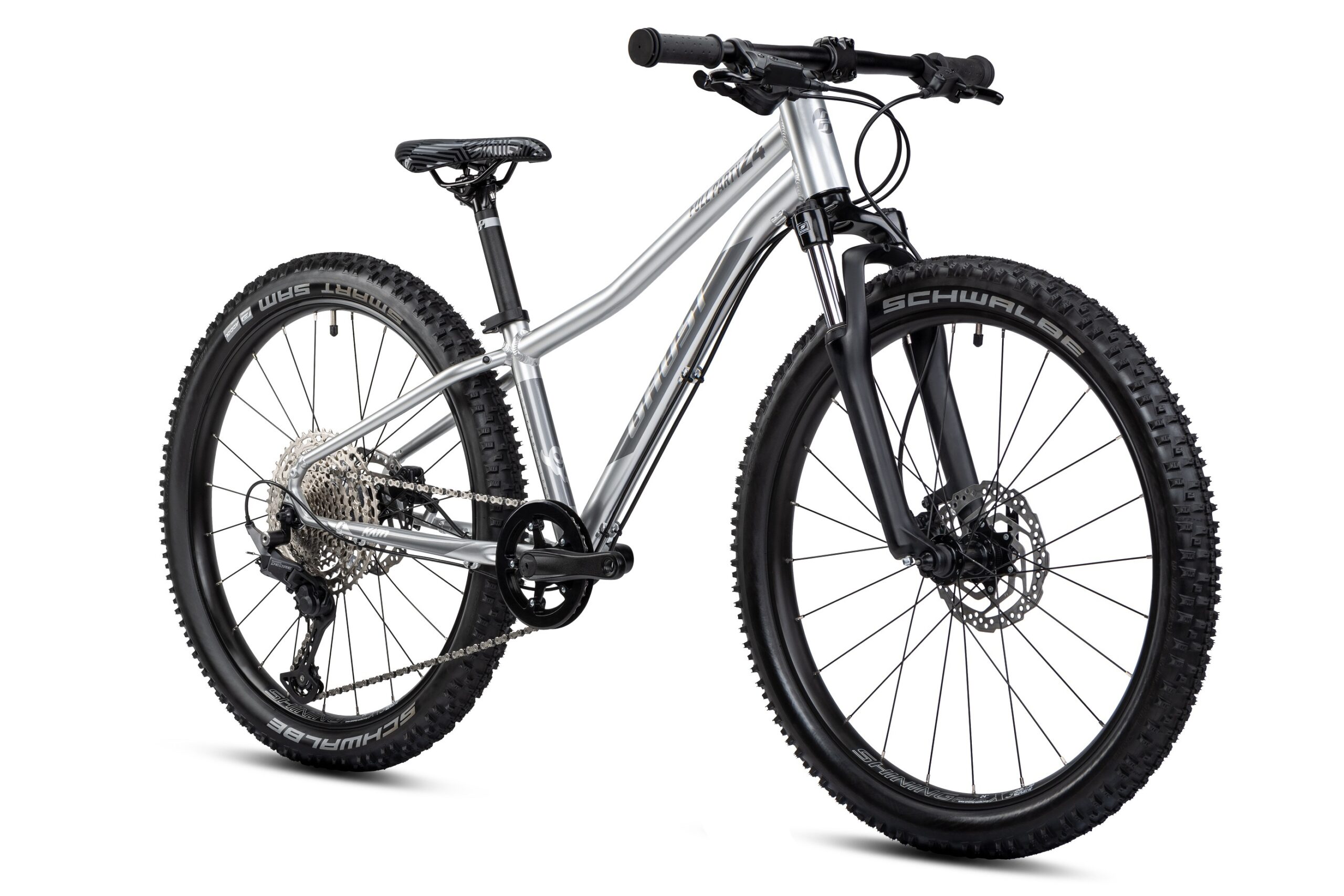 GHOST Kato 24 Full Party Silver/Dark Silver Gloss - Image 2