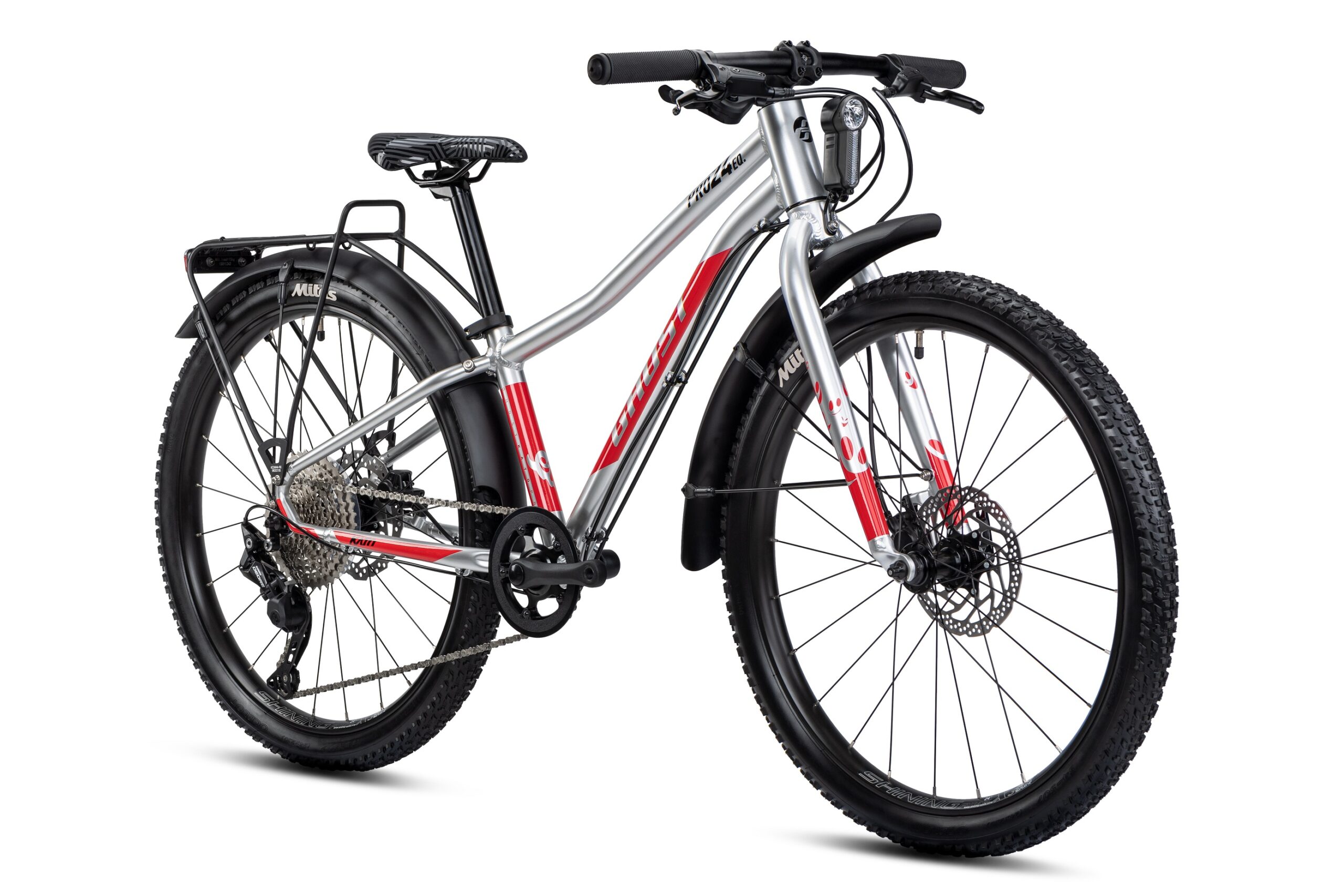 GHOST Kato 24 Pro EQ Silver/Red Gloss - Image 2