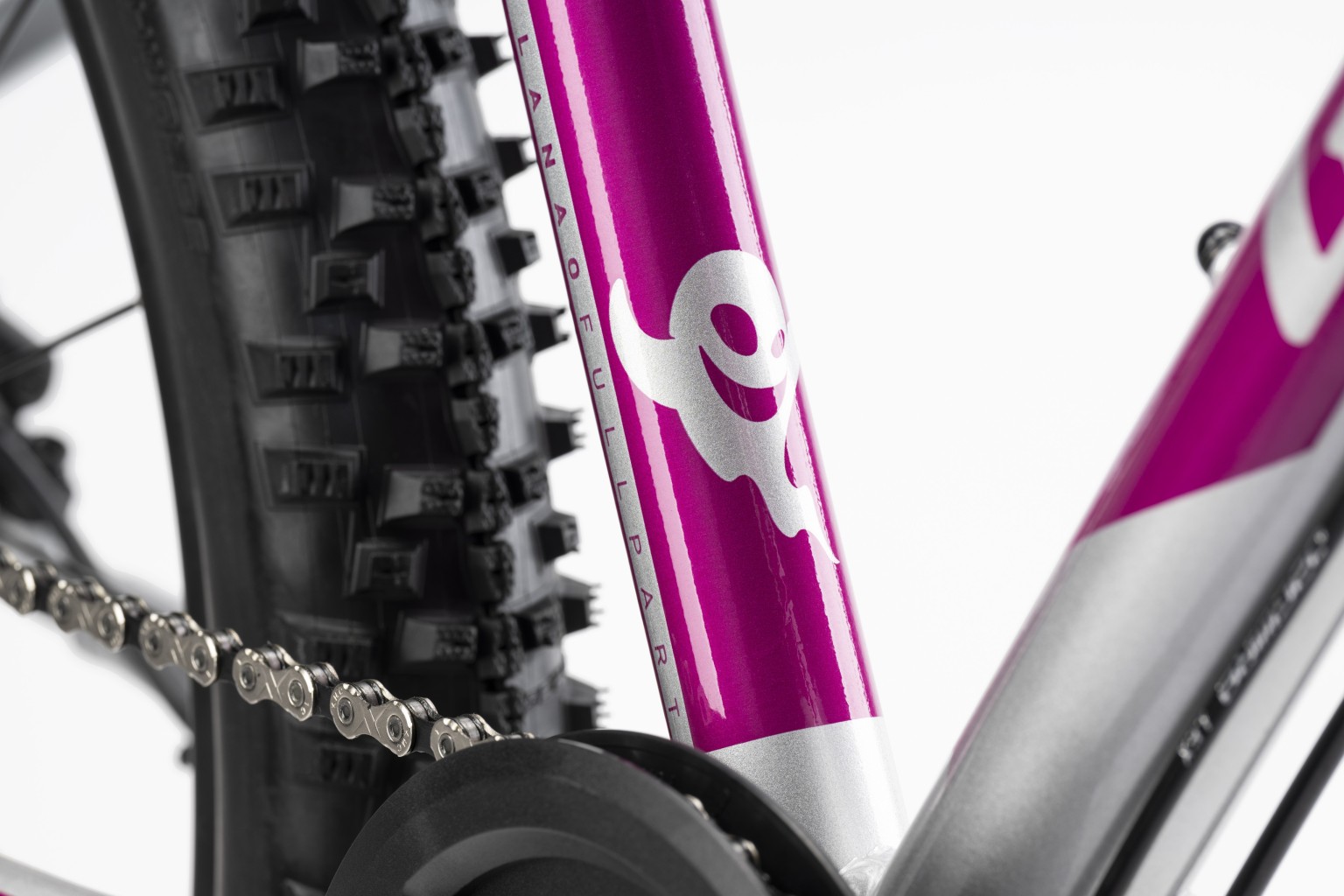 GHOST Lanao 24 Full Party Silver/Magenta Gloss - Image 2