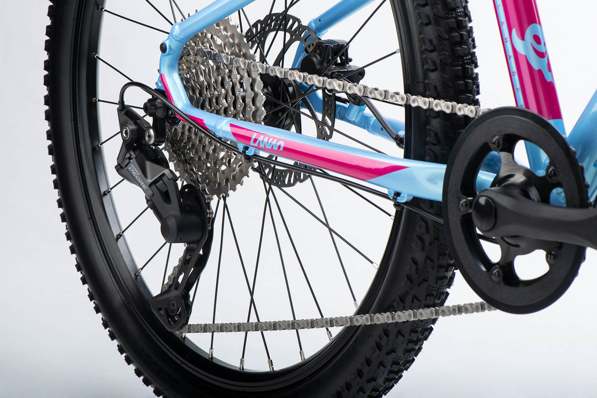 GHOST Lanao 24 Pro Baby Blue/Magenta Gloss - Image 4