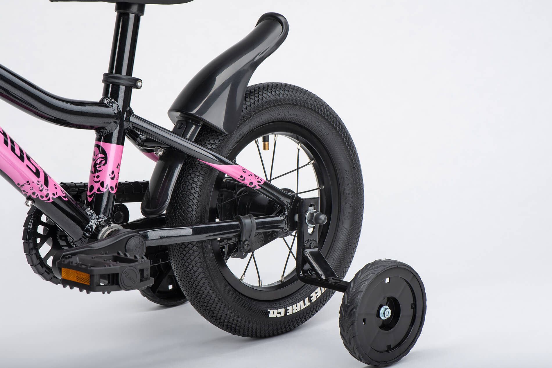 GHOST Powerkid 12 Metallic Black/Pearl Pink Gloss - Image 3