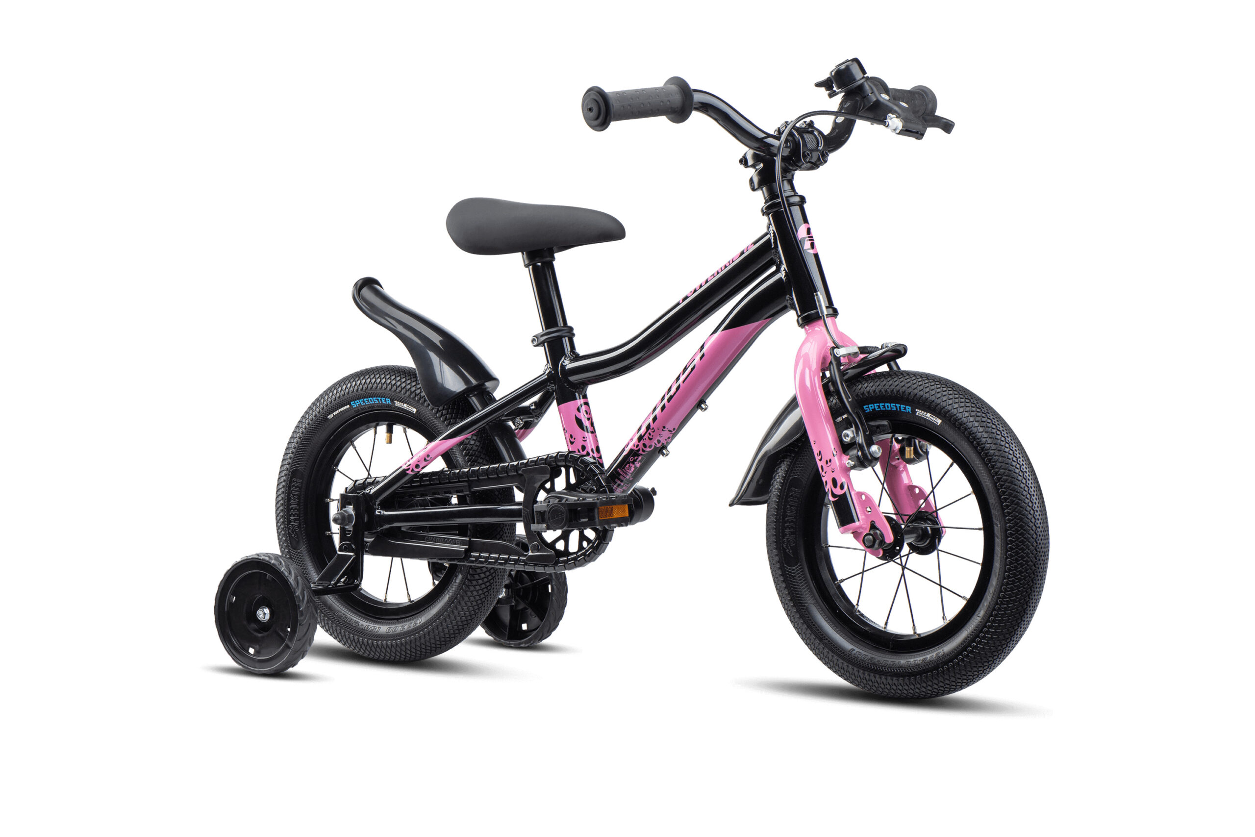 GHOST Powerkid 12 Metallic Black/Pearl Pink Gloss - Image 2