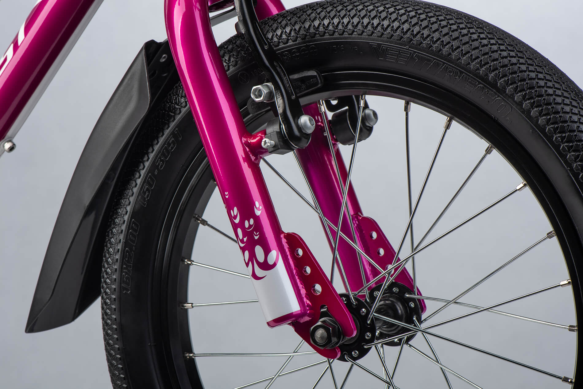 GHOST Powerkid 16 Pearl White/Candy Magenta Gloss - Image 5