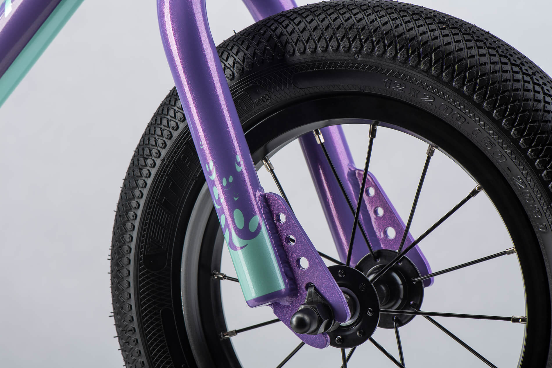 GHOST Powerkiddy 12 Mint/Metallic Purple Gloss - Image 5