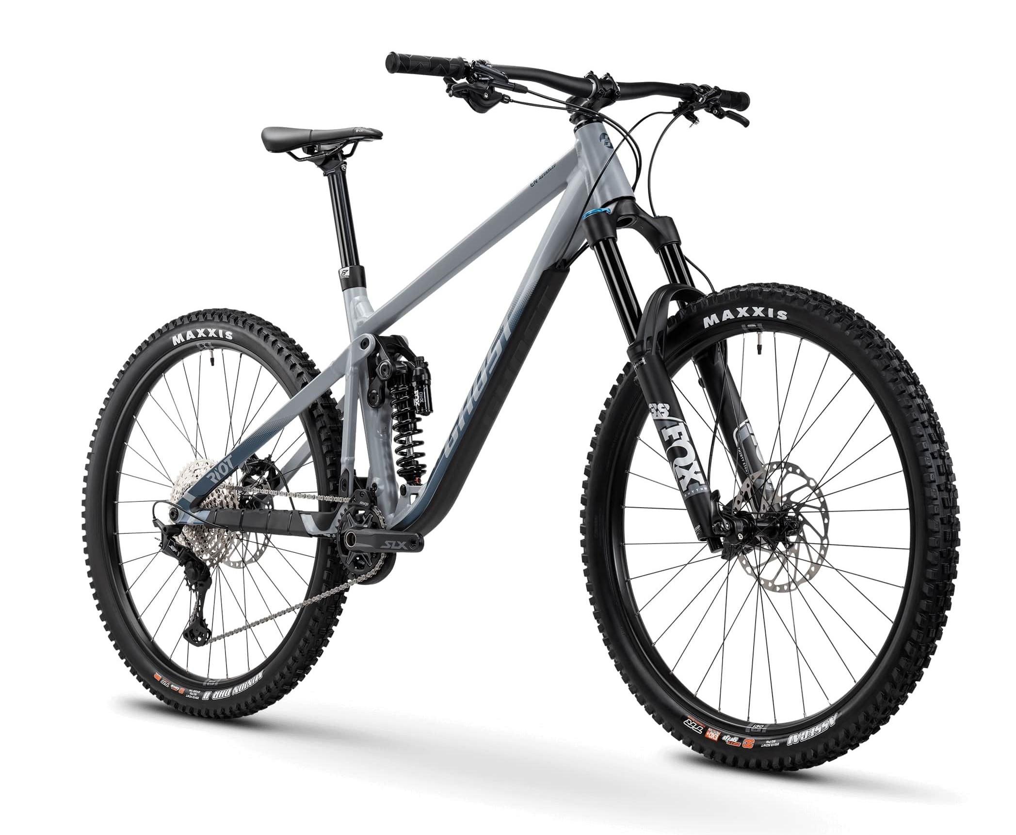 GHOST Riot EN Advanced 27,5 Deep Grey/Metallic Dark Blue Matt - S - Image 2