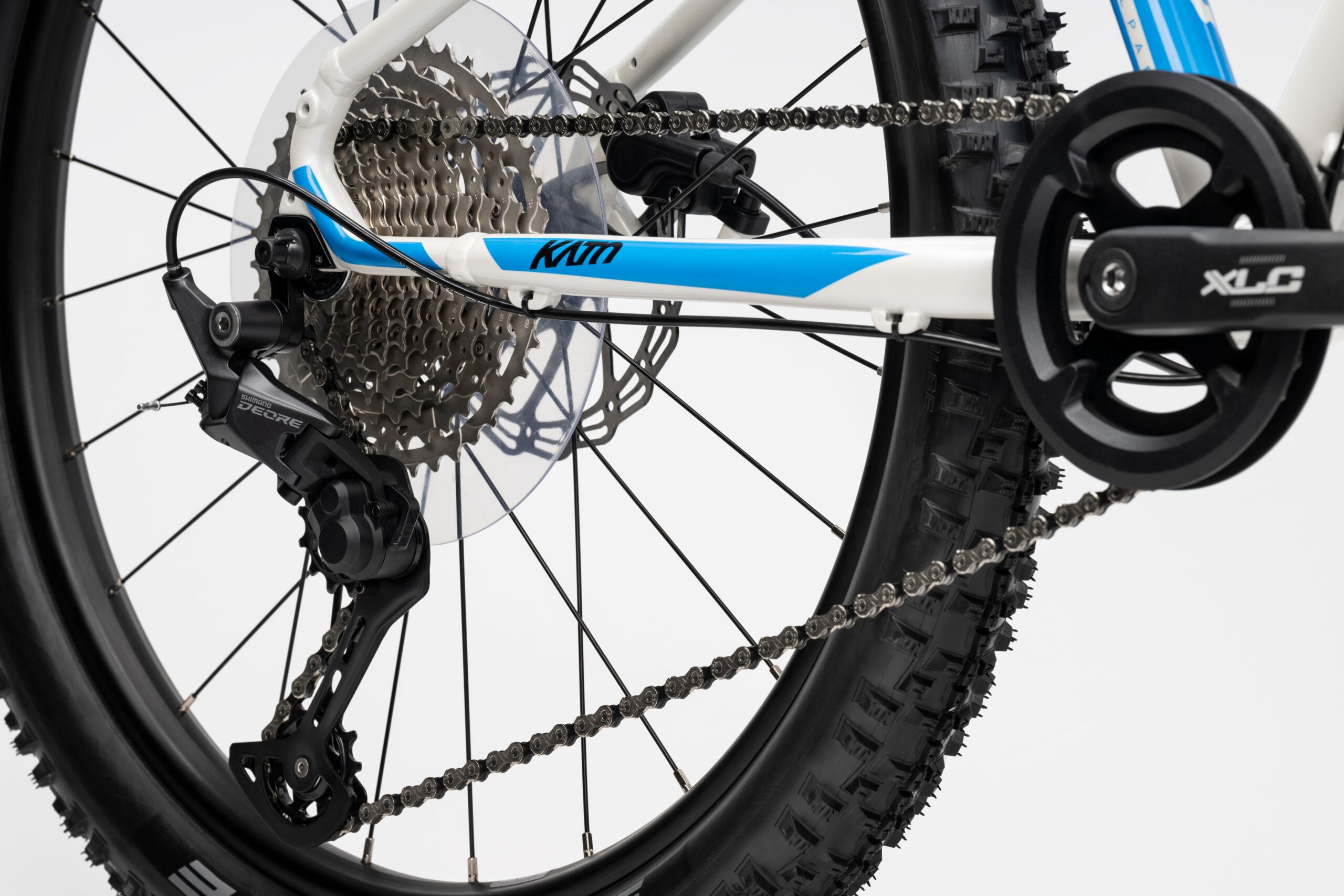 GHOST Kato 24 Full Party Bright Blue/Pearl White Gloss - Image 4