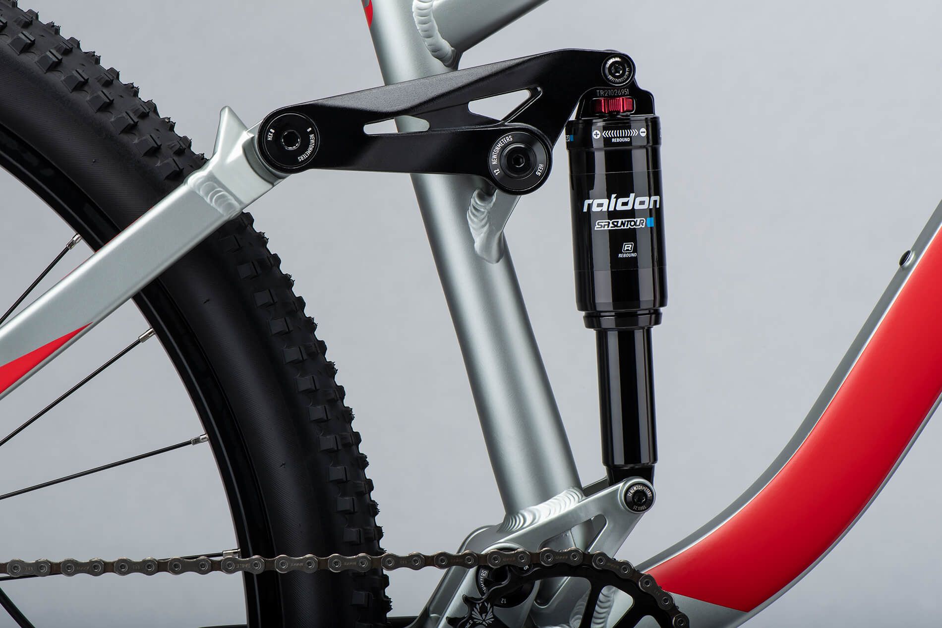 GHOST Kato FS Base 27.5 Grey/Red - S - Image 4