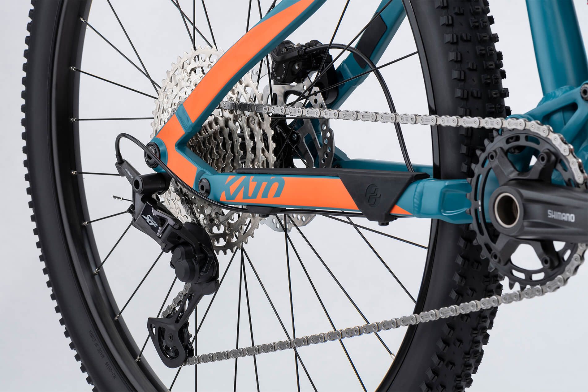 GHOST Kato FS Universal 27.5 Blue Grey/Orange Matt - S - Image 5