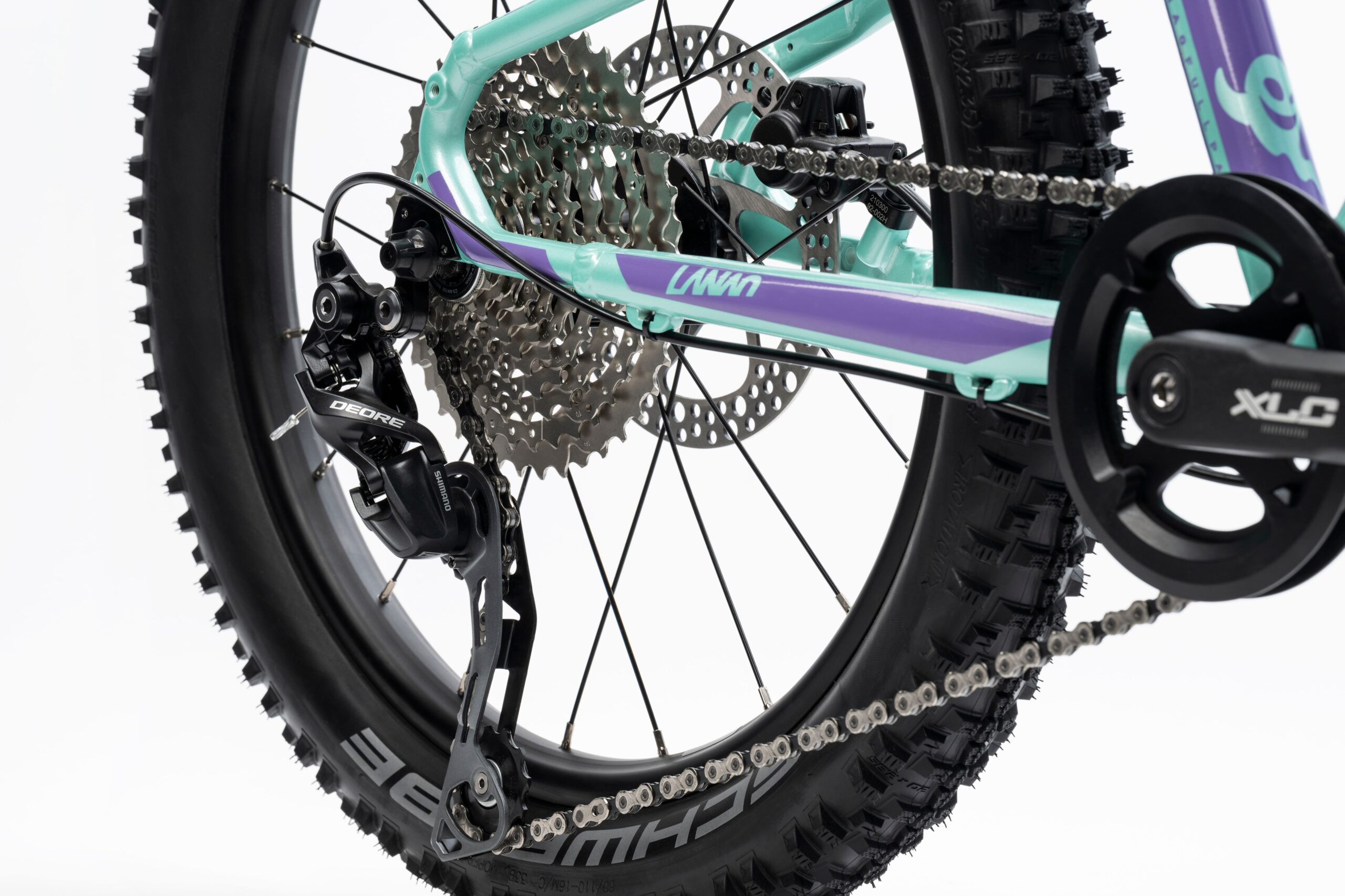 GHOST Lanao 20 Full Party Mint/Metallic Purple Gloss - Image 4