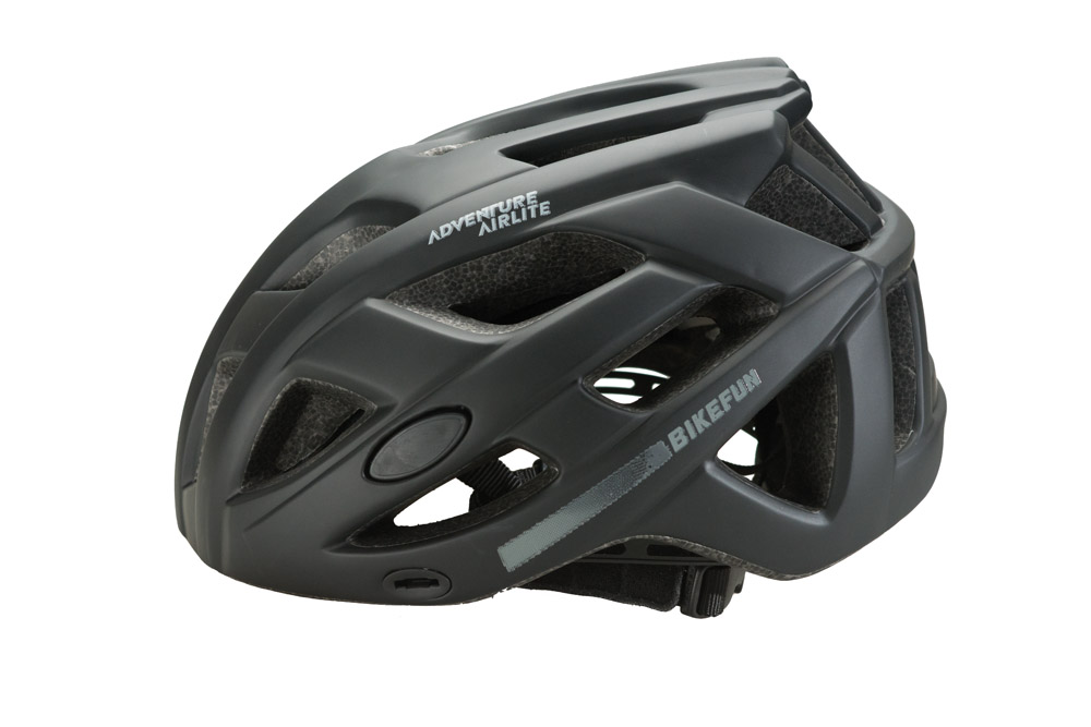 Fejvédő BIKEFUN ADVENTURE fekete - HB3-9-B - Image 6