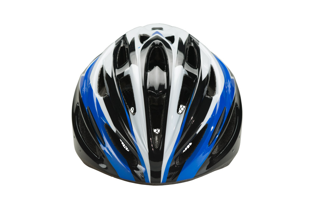 Fejvédő BIKEFUN COBBER fekete/kék - HB25-BB - Image 3