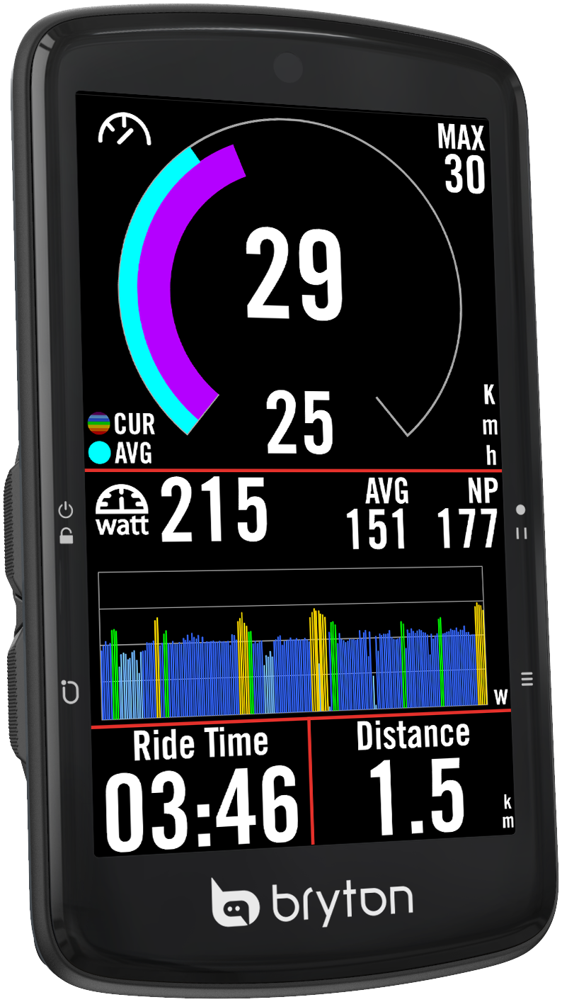 Computer Bryton Rider S810 T GPS komputer szett HRM/CAD/SPD - Image 2